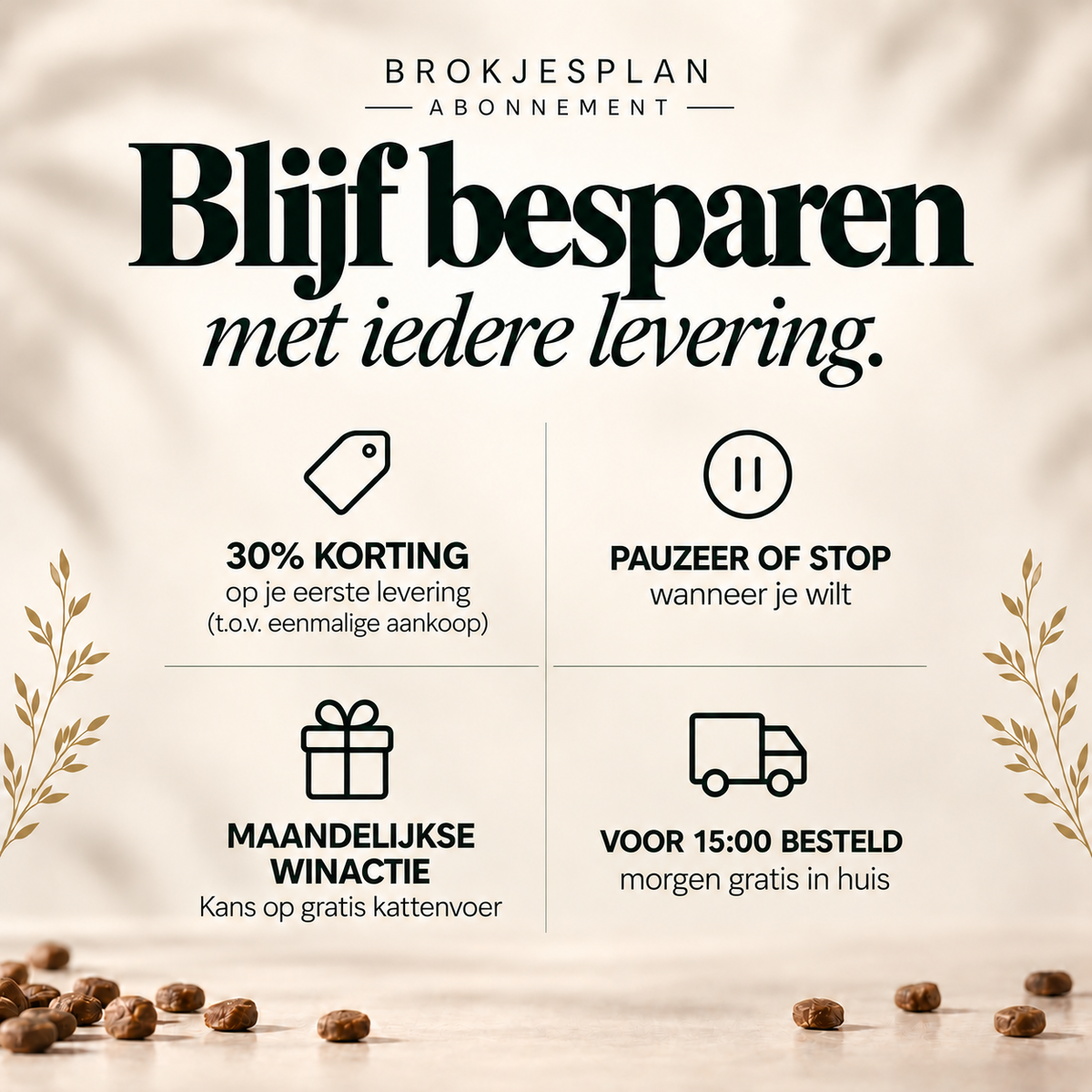 Premium Kat Graanvrij Kip